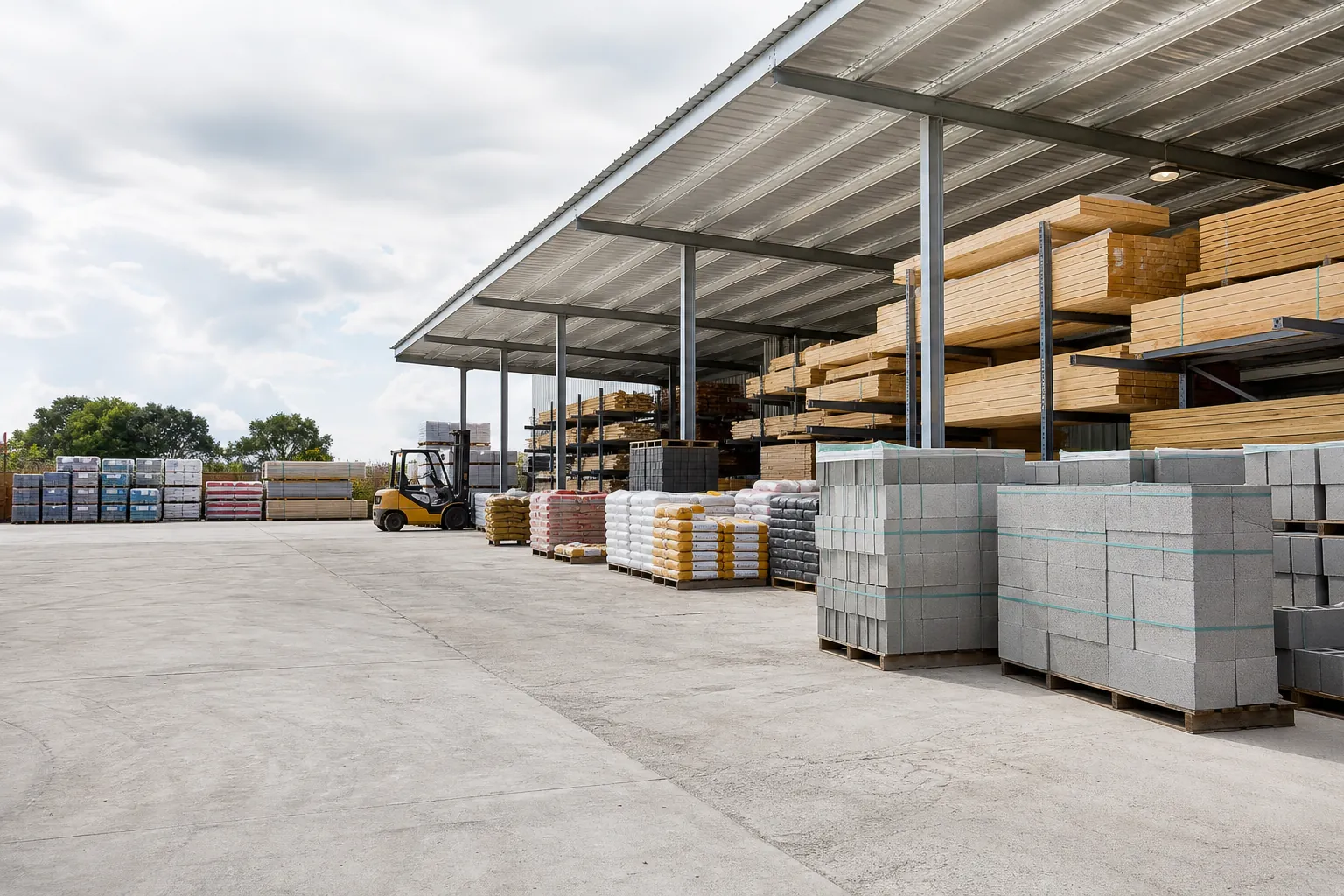 A builders merchant whose three depots each held their own stock figure, and none of the three matched the others or the books.